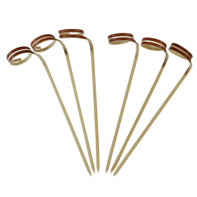 120mm Bamboo Ring Skewers