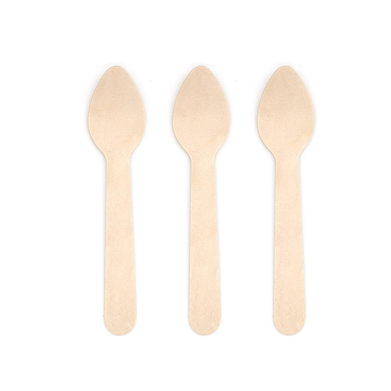 110mm Disposable Wooden Teaspoons from China manufacturer Ancheng