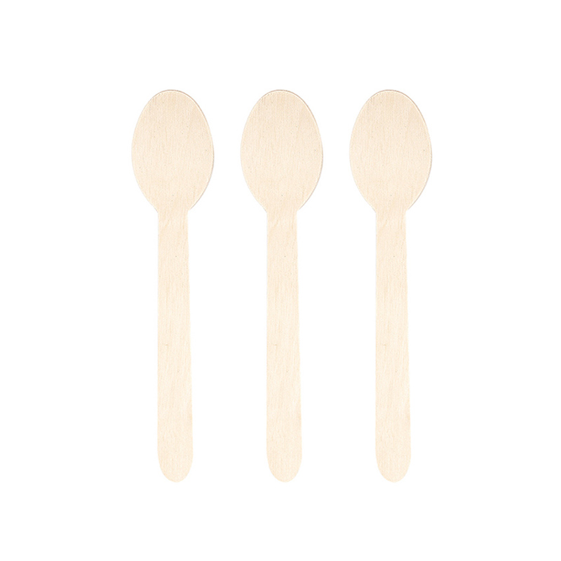 160mm Wooden Disposable Spoon