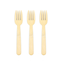 120mm Eco Friendly Disposable Bamboo Forks