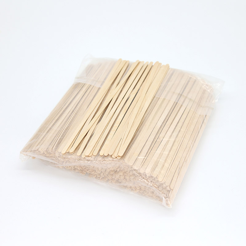 7.5 Inch Biodegradable Wooden Coffee Stirring Sticks 1000 Pack
