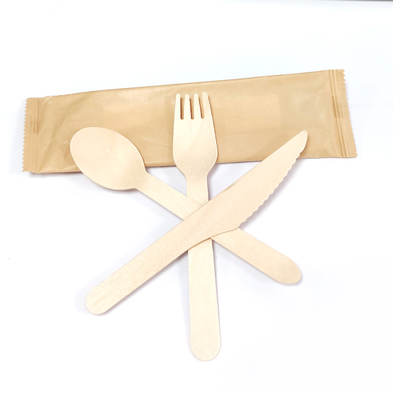 Disposable Wood Cutlery WNC1016